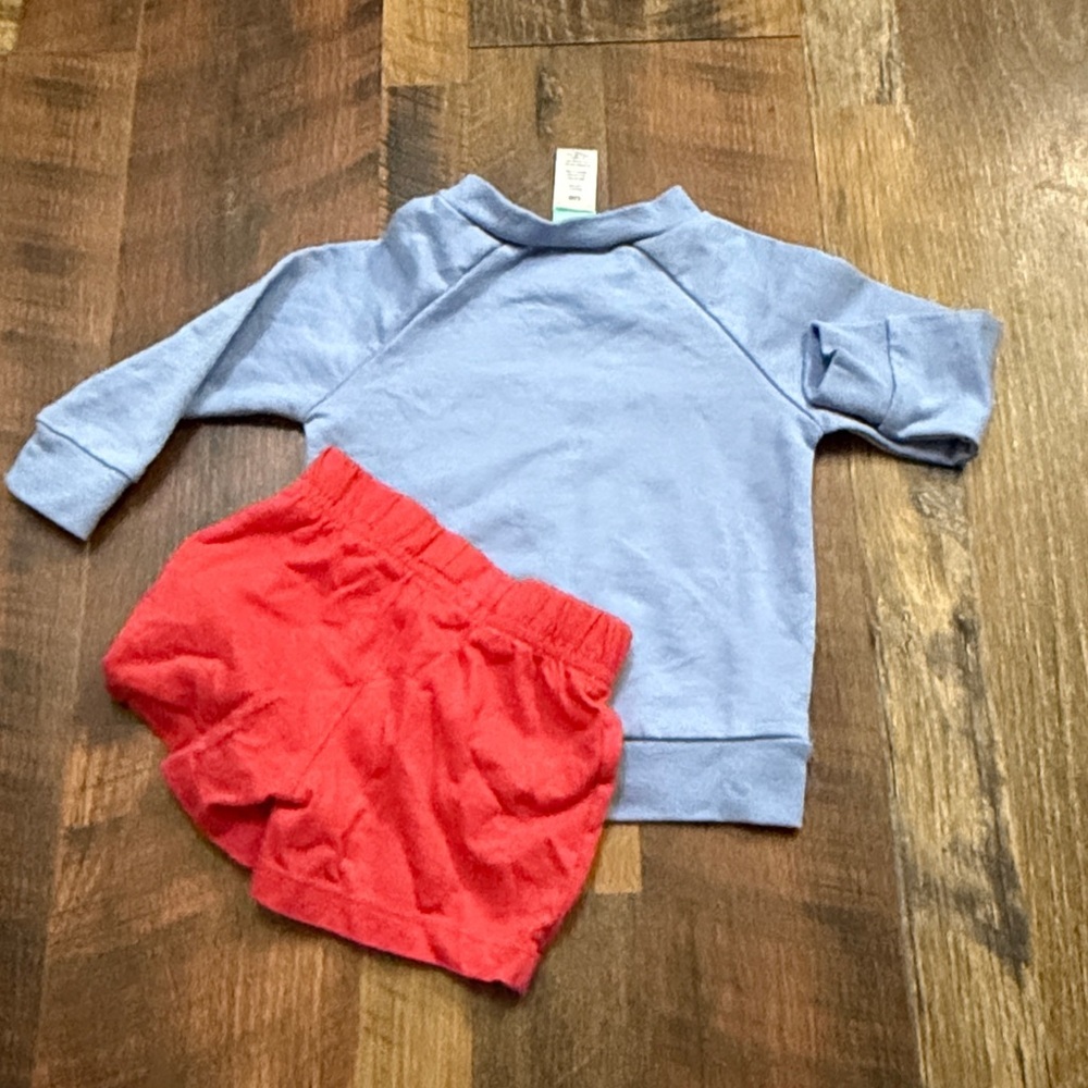 Disney Lightning McQueen Sweater Blue Red Baby Outfit - Picture 7 of 7